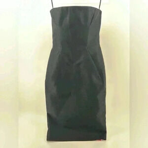 Dsquared² Dsquared2 Bustier Corset Runway Tube Dress Wool Blend  40